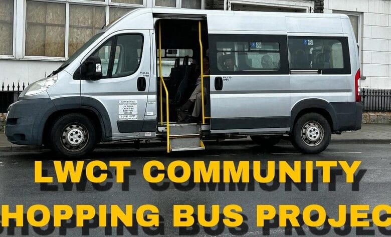 Photo showing the minibus